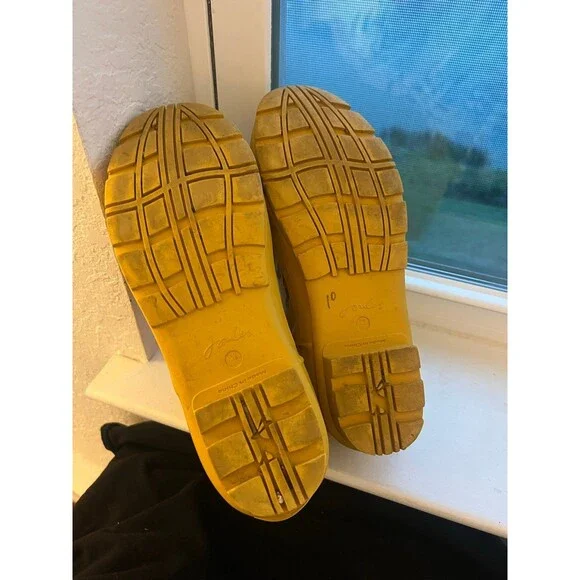 Joules Wellibob Women’s Rain Boots in Yellow Floral Design Size US 9 EU 40/41 - Picture 8 of 12